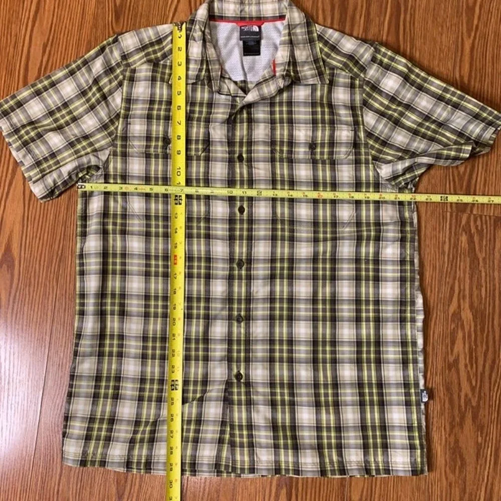 North Face Mens Medium‎ Pine Knot Plaid Shirt